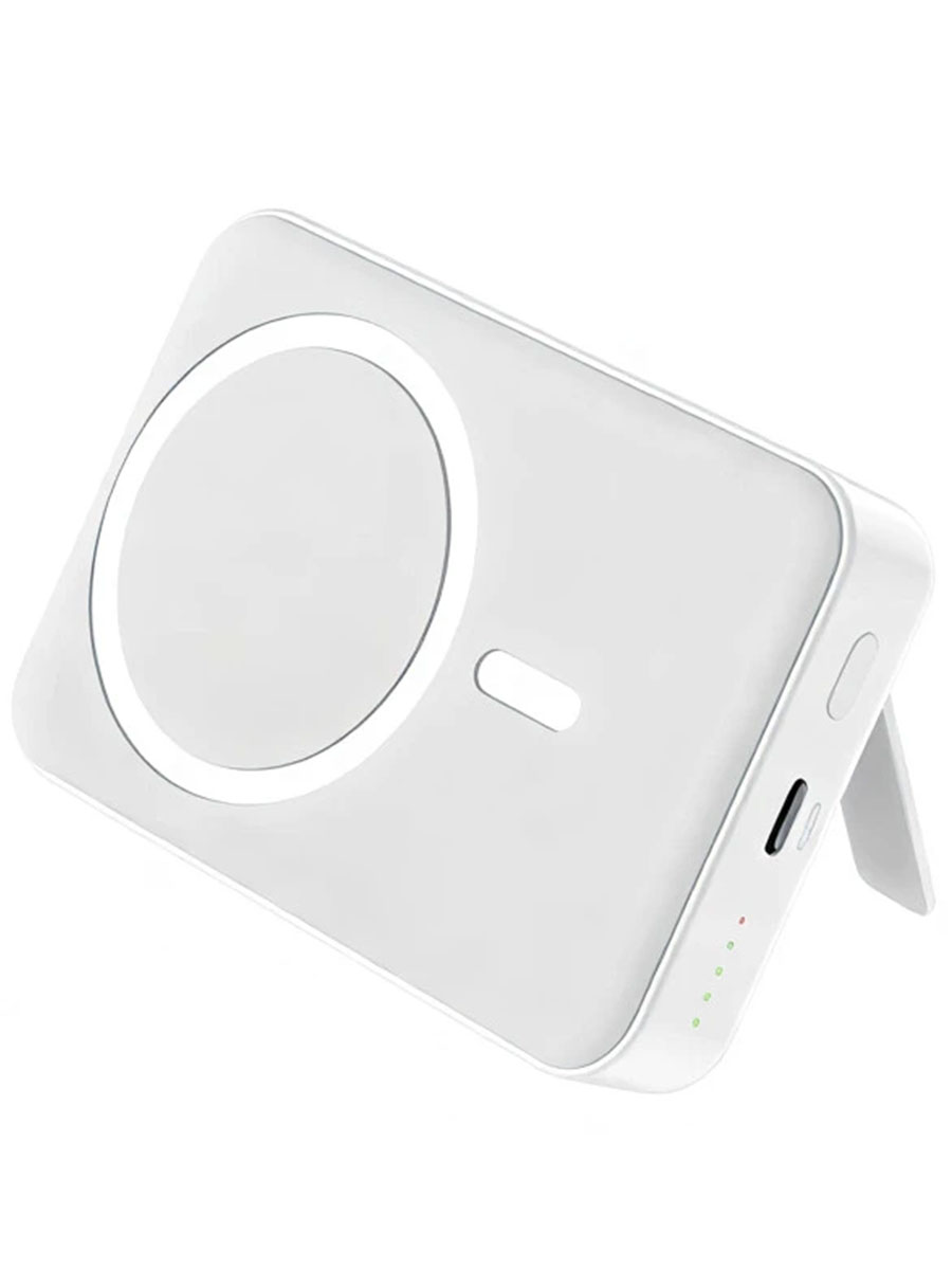 Портативное зарядное устройство Foneng CX100 Magnetic 10000 mAh 15W White - Фото