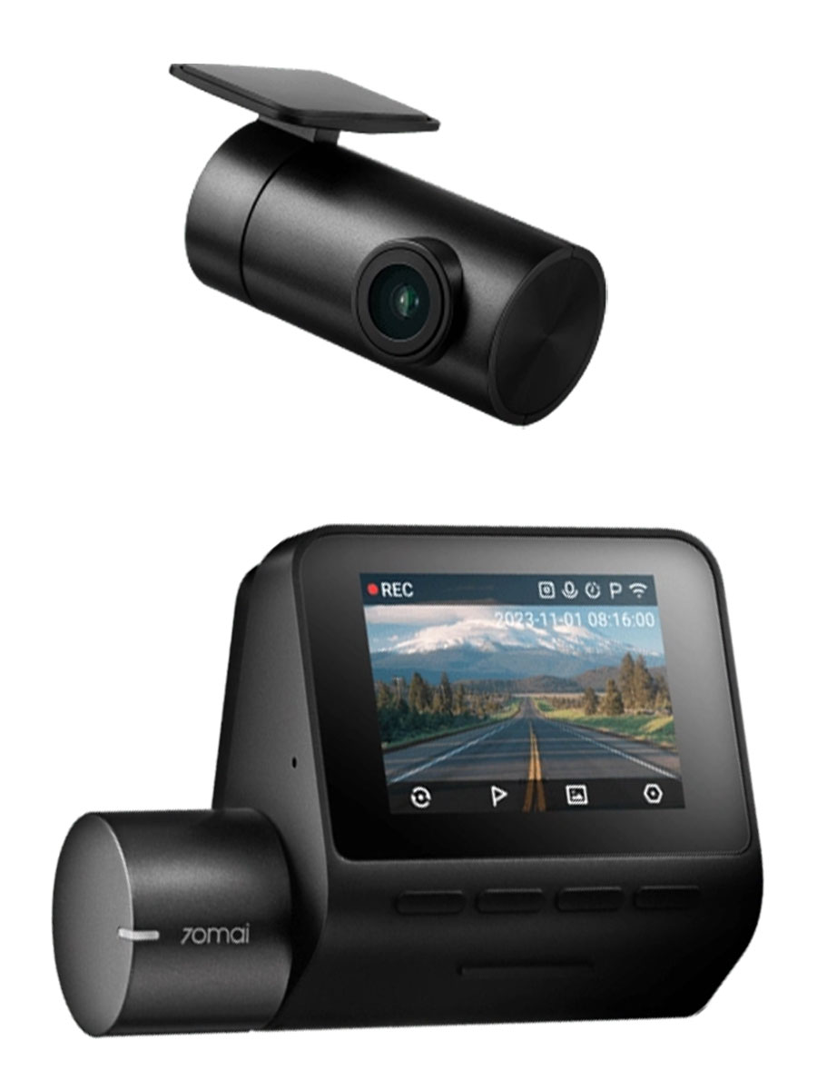 Cameră auto 70mai Dash Cam A200 + Rear Cam Black - Foto #2