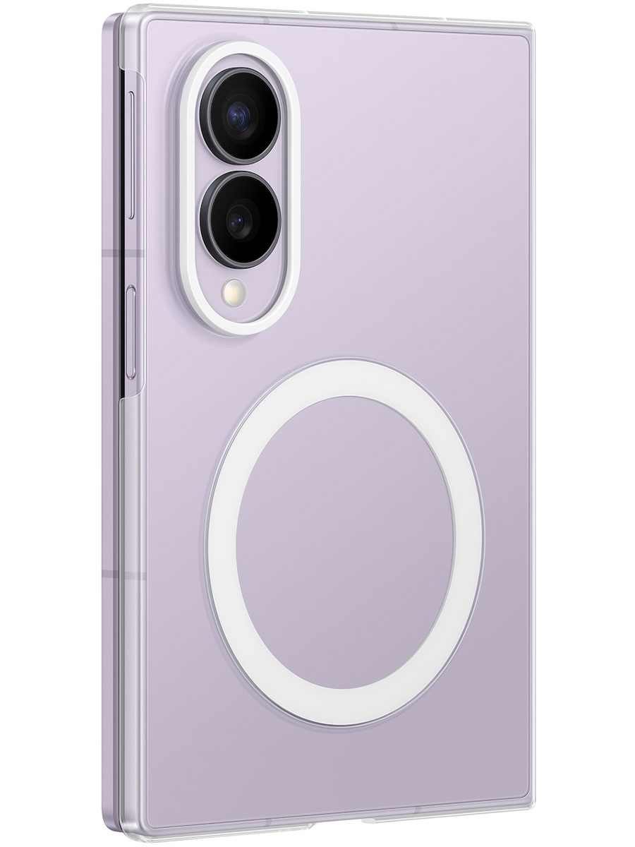 Husă Samsung Galaxy Fold 8 Clear Magnet Transparent - Foto #2