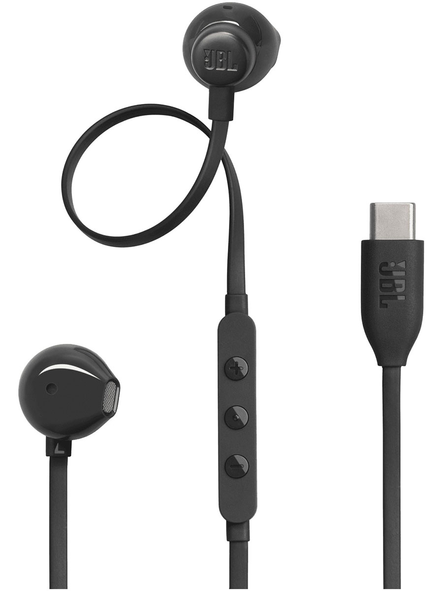Проводные наушники JBL Tune 305C Black - Фото #1