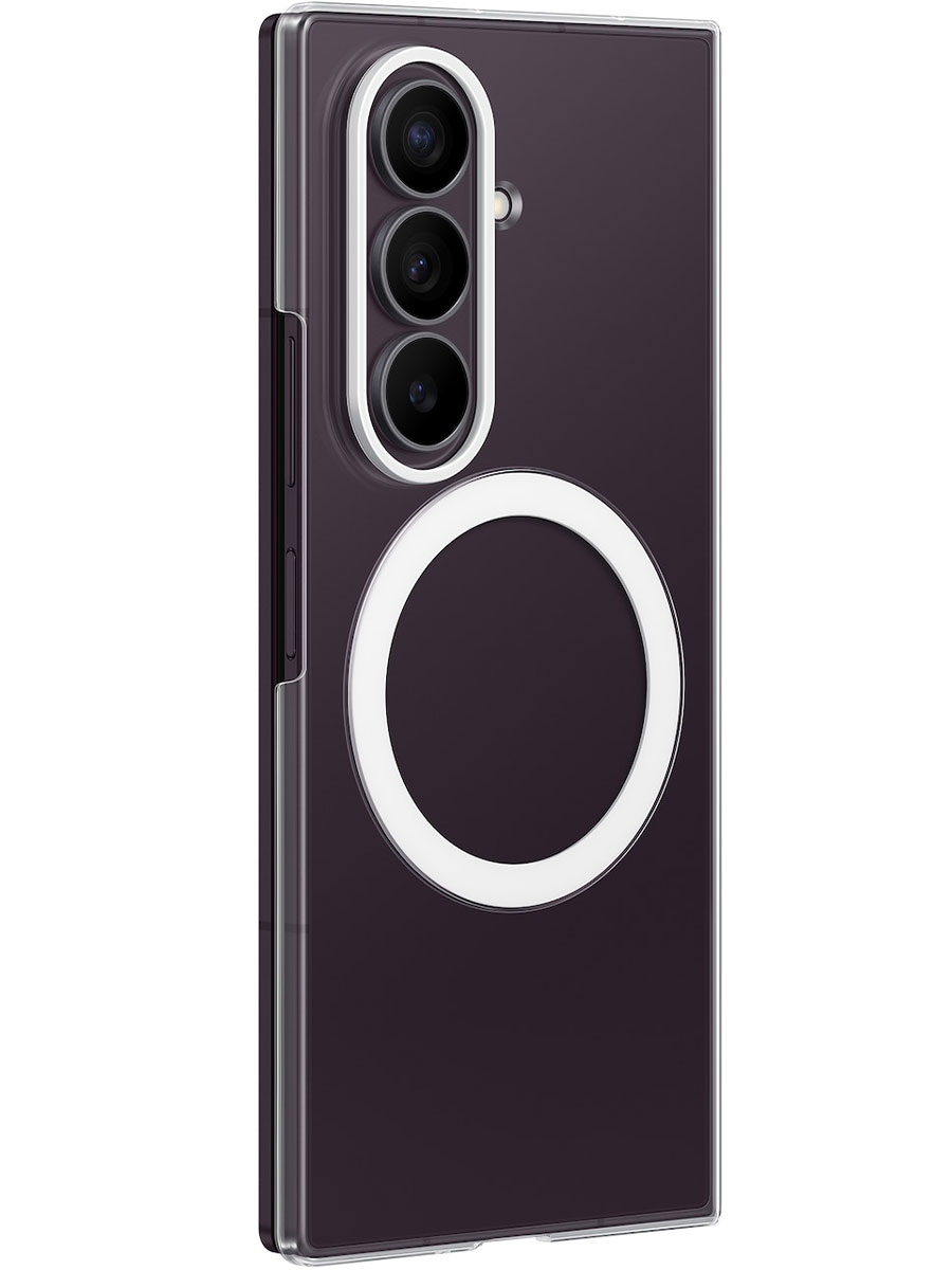 Husă Samsung Galaxy Fold 8 Ultra Clear Magnet Transparent - Foto #2