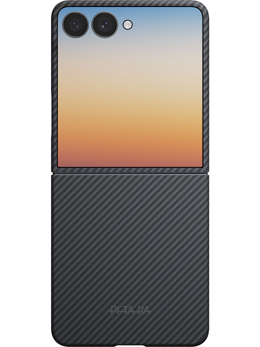 Чехол Pitaka Edge Samsung Galaxy Flip 8 Black - Фото #1