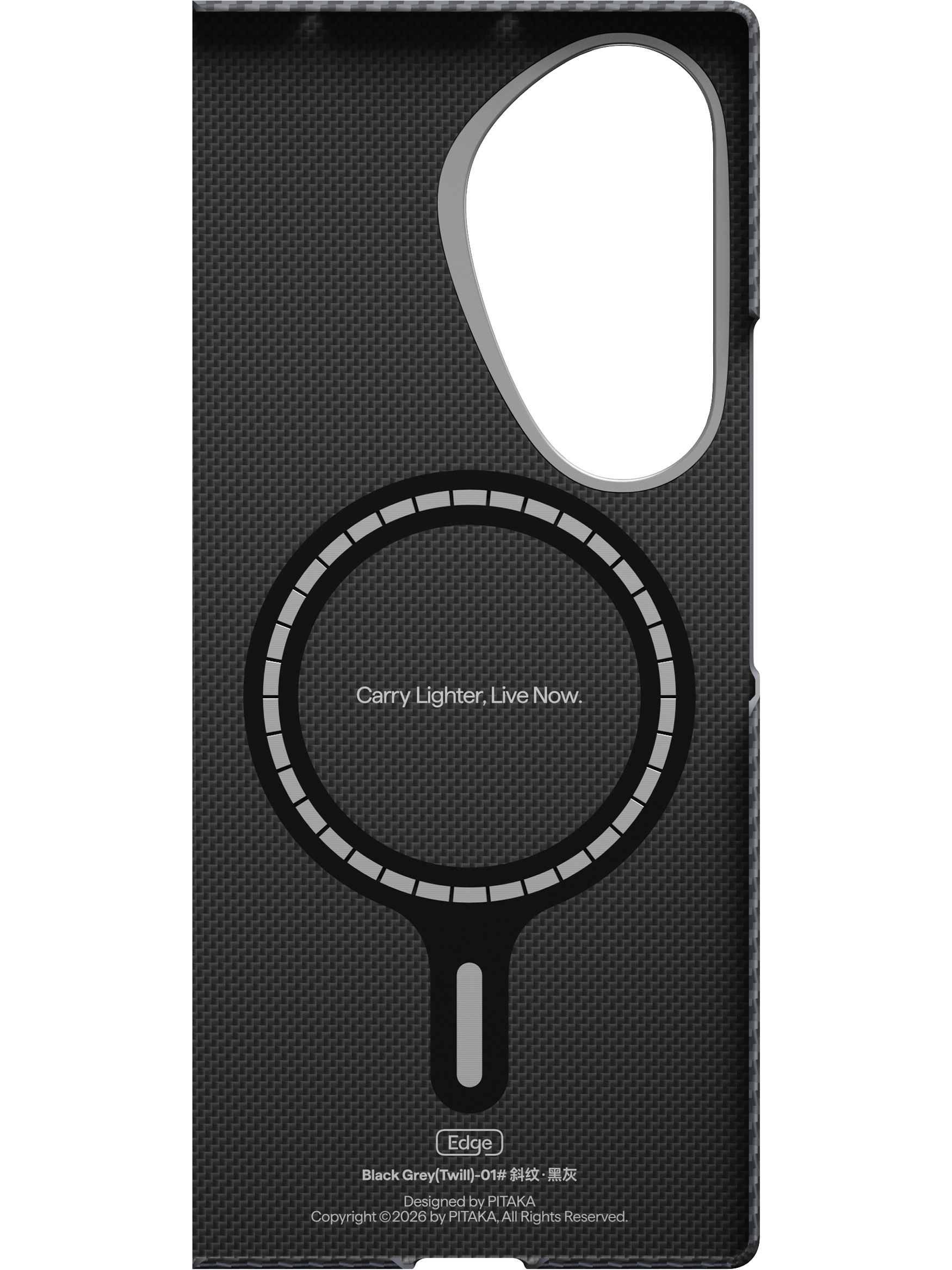 Чехол Pitaka Edge Samsung Galaxy Fold 8 Ultra Black - Фото #3