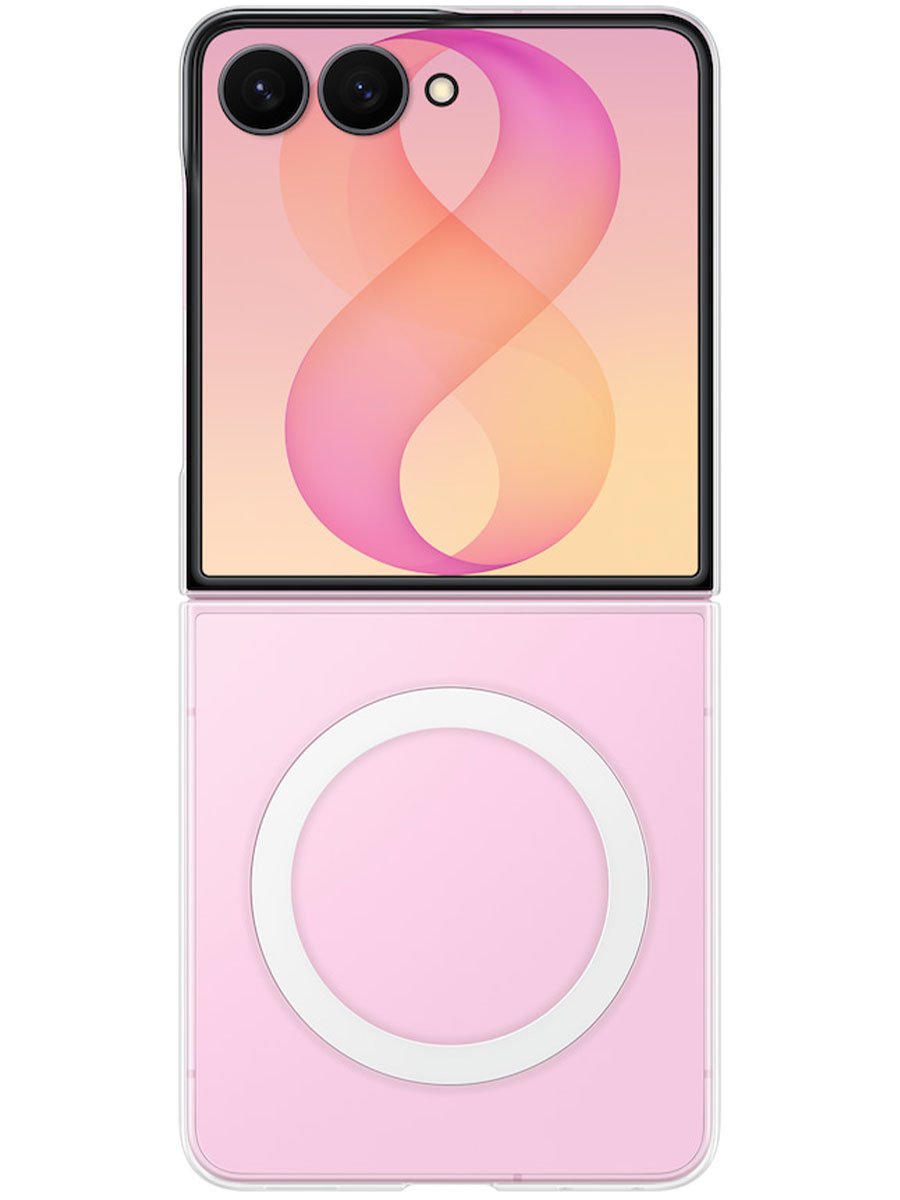 Чехол Samsung Galaxy Flip 8 Clear Magnet Transparent - Фото #1