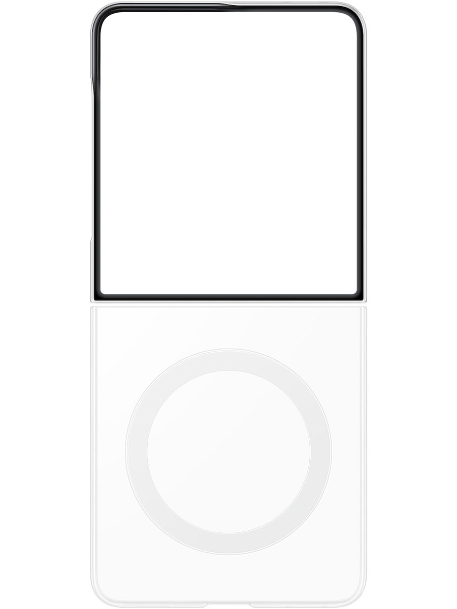 Чехол Samsung Galaxy Flip 8 Clear Magnet Transparent - Фото #3