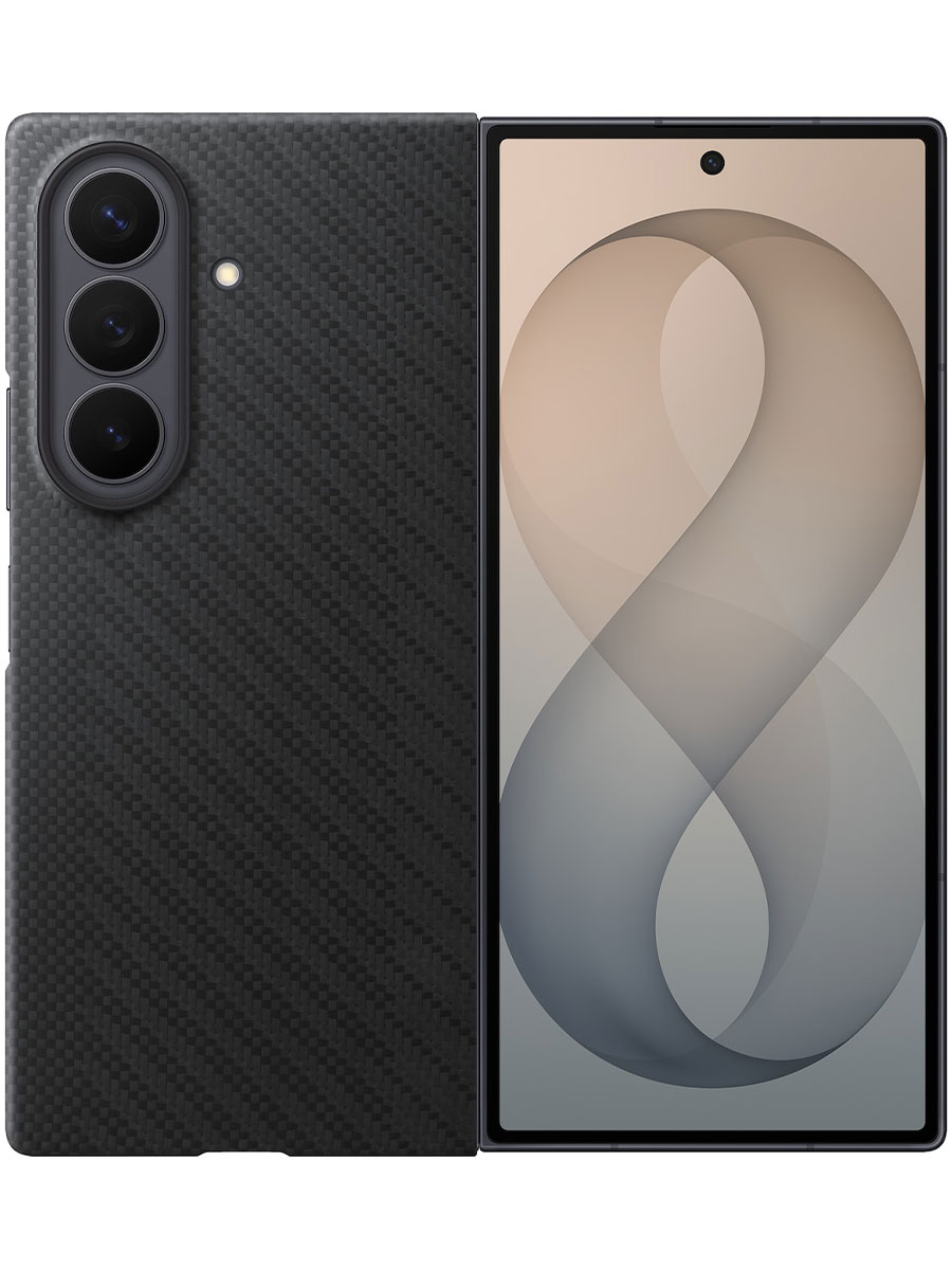 Чехол Samsung Galaxy Fold 8 Ultra Carbon Magnet Black - Фото #1