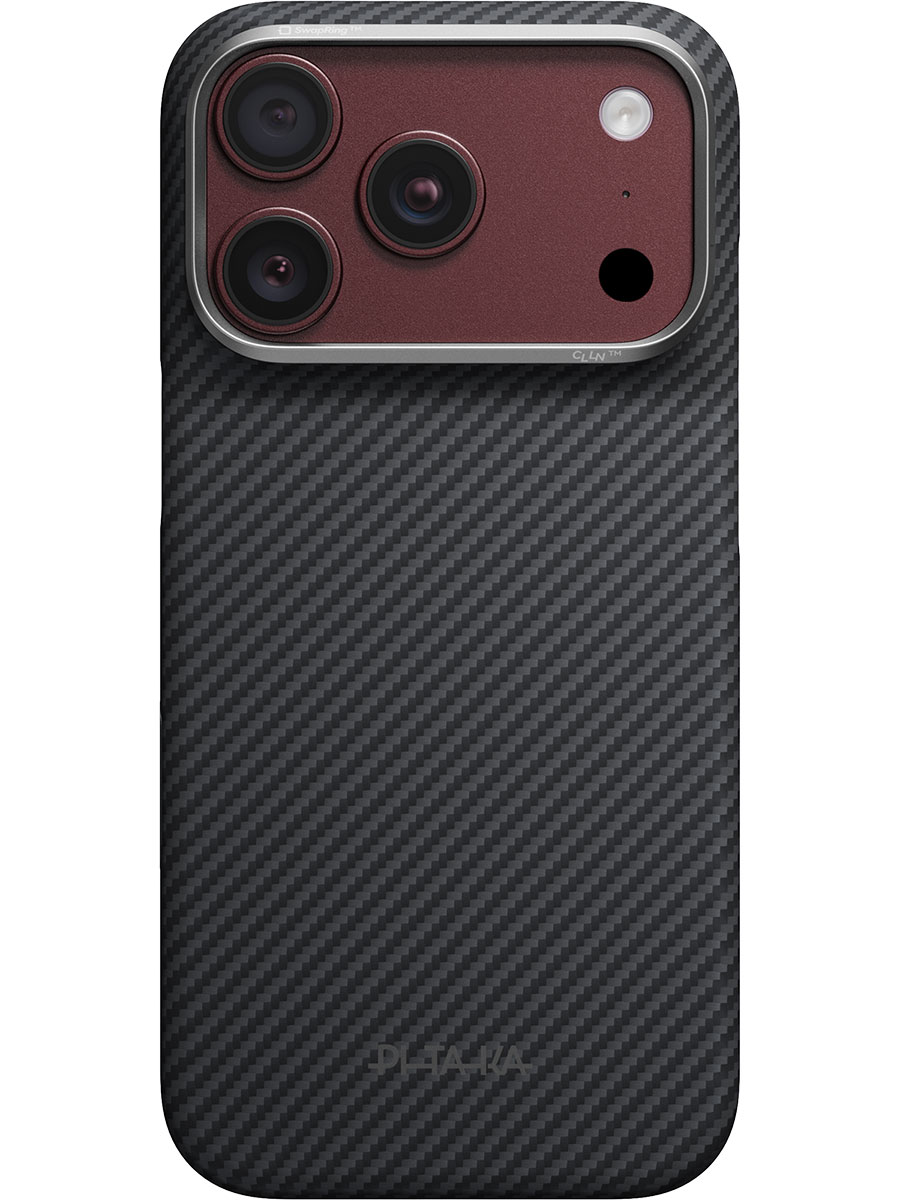 Husă Pitaka Edge iPhone 18 Pro Max Black - Foto #1