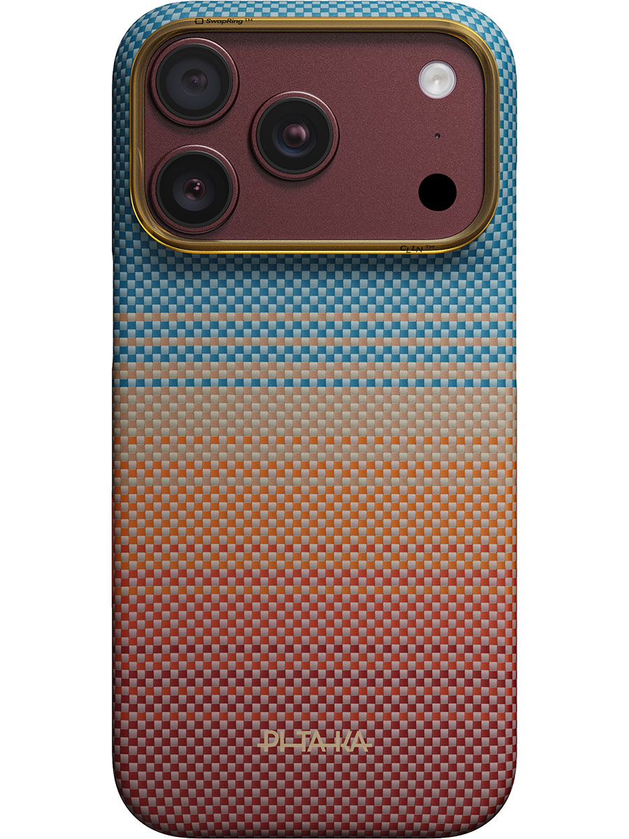 Husă Pitaka Edge iPhone 18 Pro California Dream Sunset - Foto #1