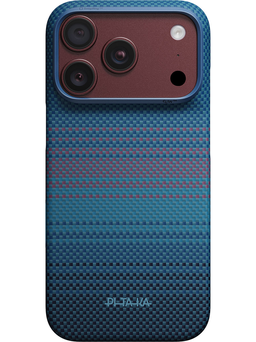 Husă Pitaka Edge iPhone 18 Pro Midnight - Foto #1