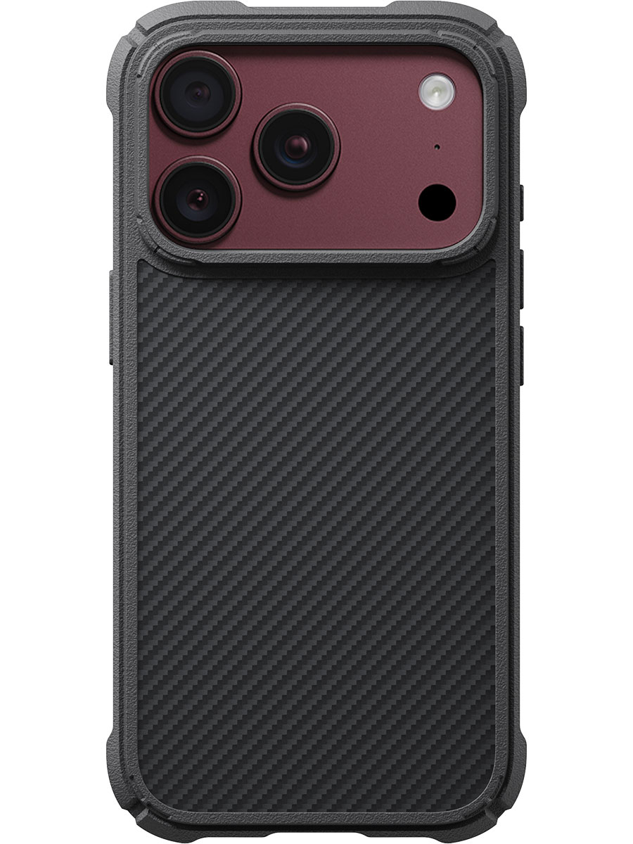 Husă Pitaka Cairn iPhone 18 Pro Black - Foto #1