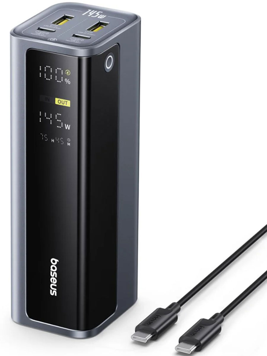 Портативное зарядное устройство Baseus GP12 20800mAh 145W Space Grey - Фото #2