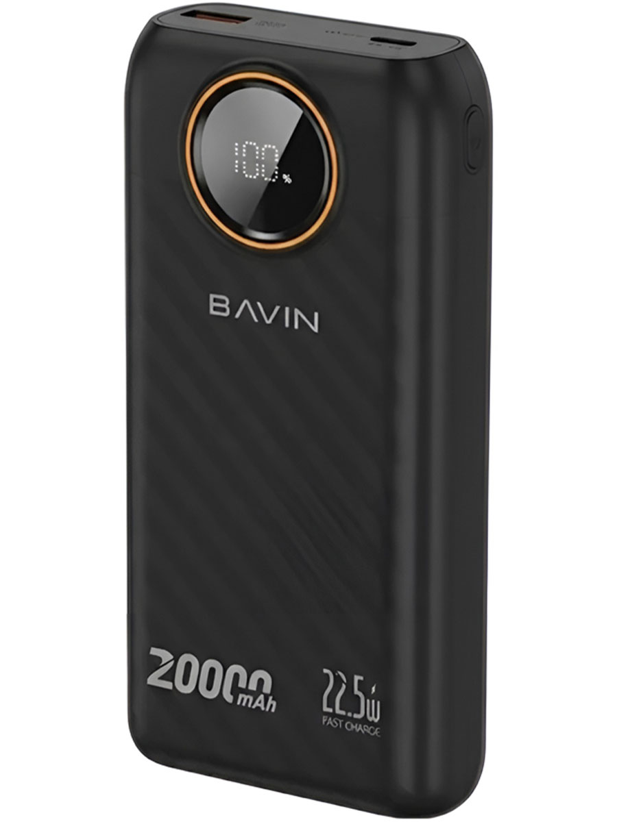 Портативное зарядное устройство BAVIN PC1153S 20000mAh 22.5W Black - Фото #1