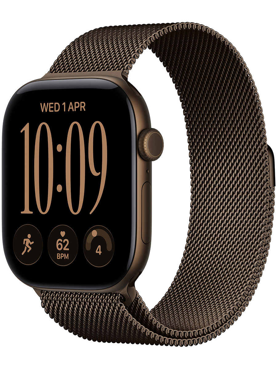 Умные часы Apple Watch Series 12 42mm Dark Bronze Milanese Loop - Фото