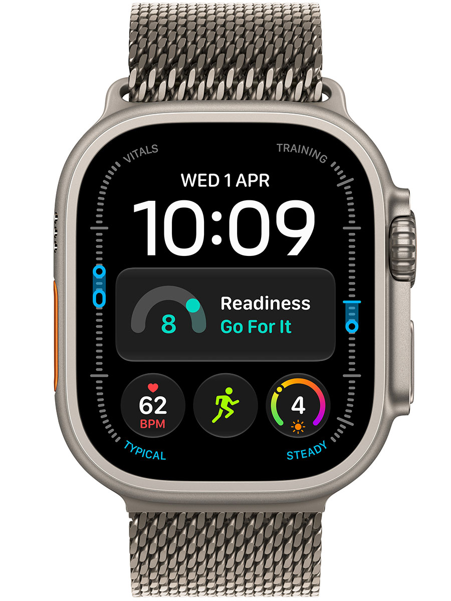 Умные часы Apple Ultra 4 Natural Titanium Milanese Loop L - Фото #2