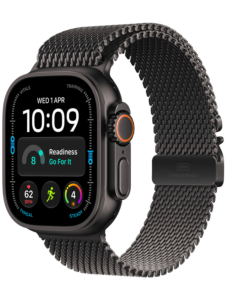 Умные часы Apple Ultra 4 Black Milanese Loop M - Фото #1