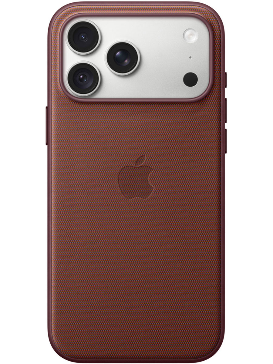 Husă Apple iPhone 18 Pro Max TechWoven Burgundy - Foto