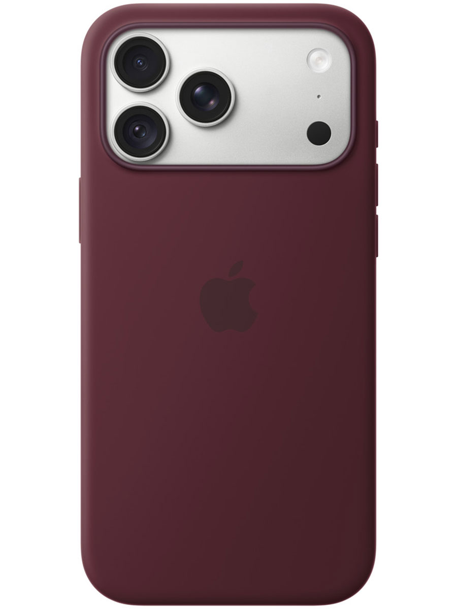 Чехол Apple iPhone 18 Pro Silicone Burgundy - Фото #1