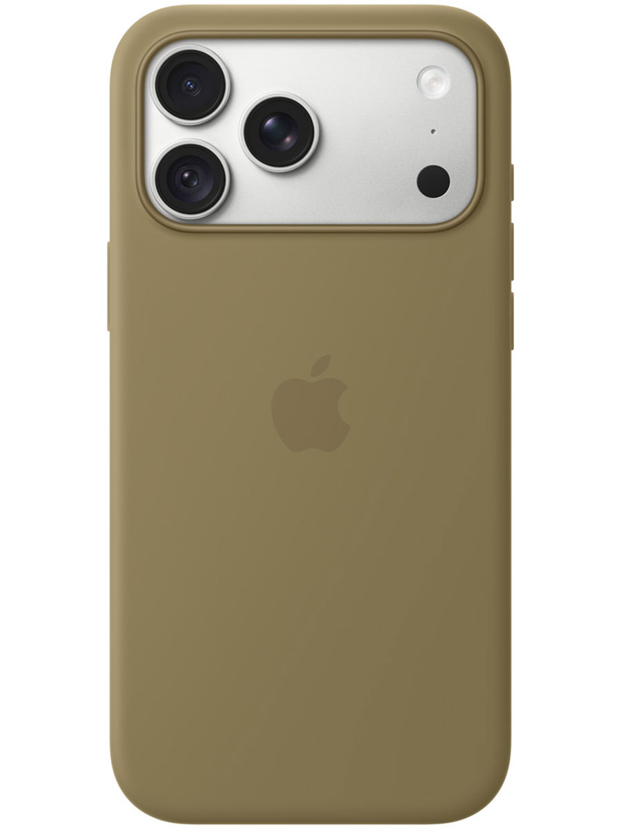 Чехол Apple iPhone 18 Pro Max Silicone Olive - Фото #1