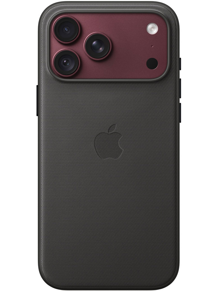 Чехол Apple iPhone 18 Pro TechWoven Black - Фото