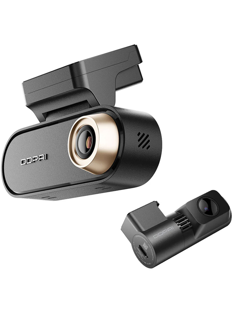 Cameră auto DDPAI Dash Cam N5 Pro 4K + Rear Camera Black - Foto #1