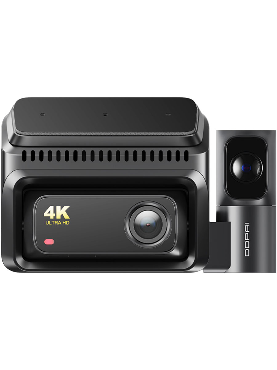 Cameră auto DDPAI Dash Cam Z60T 4K + Rear Camera + Cabin Camera Black - Foto #2