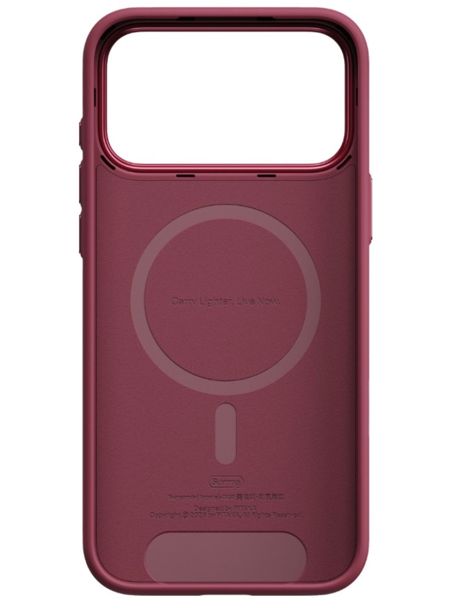 Чехол Pitaka Edge iPhone 18 Pro Max Burgundy - Фото #3